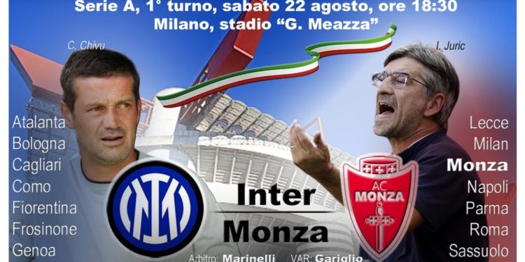 Serie A al via: l'Inter campionessa accoglie il Monza a San Siro